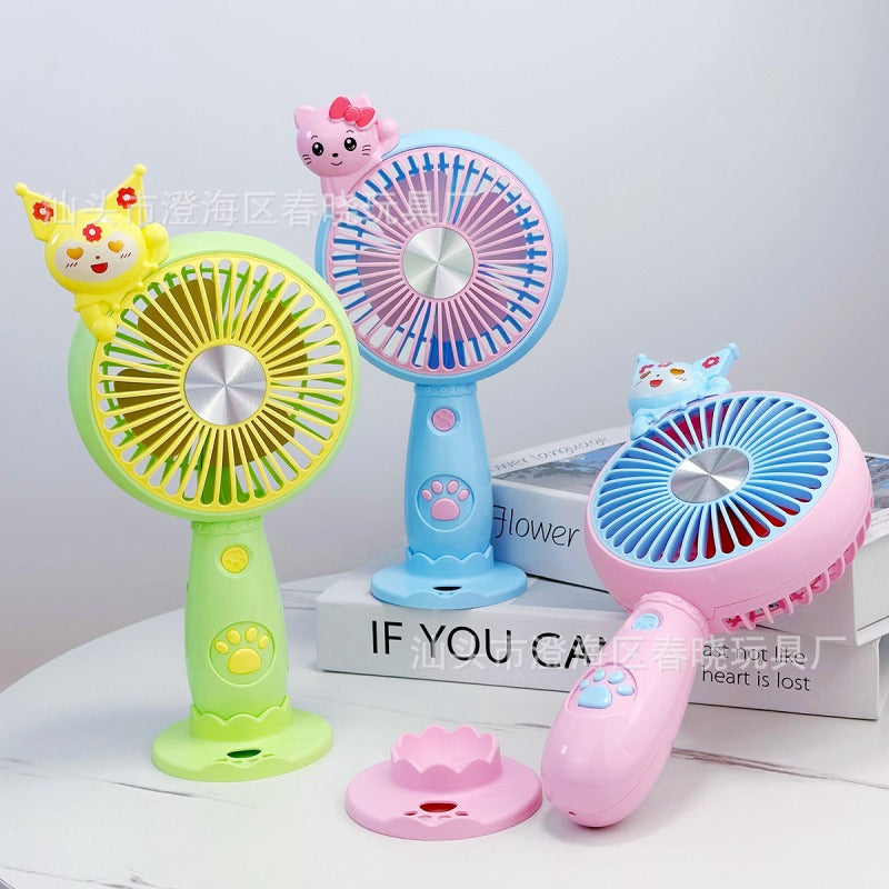 Kitty Theme Usb Hand Fan ( 405-6 )