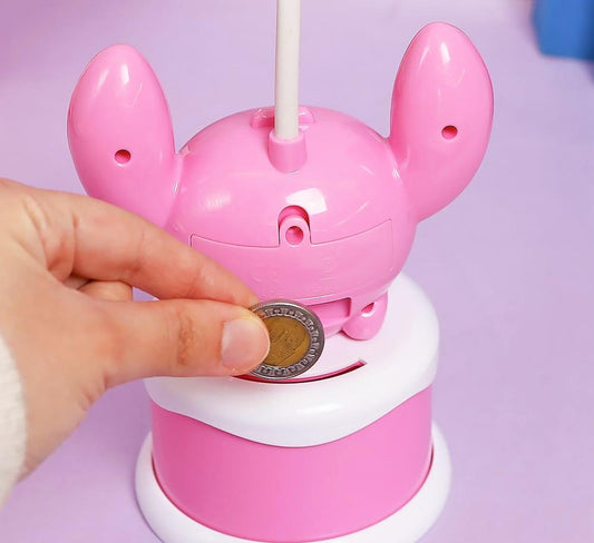 Cute Table Lamp With Coin Box 3 Step Brightness