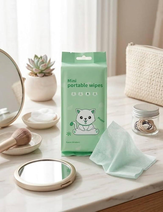 Travel Cleaning Wet Wipes