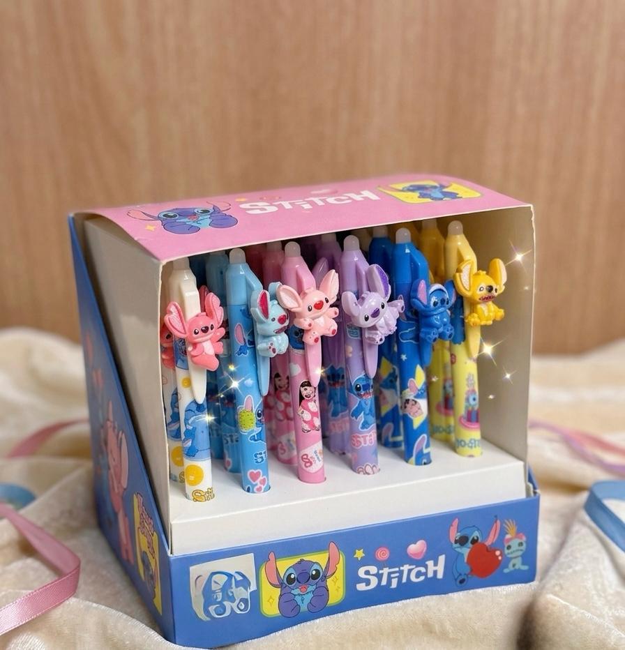 Cute Character Erasable Press Gel Pen