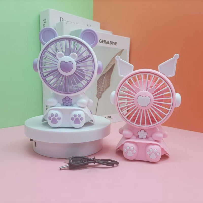 Doll Shape Usb Hand Fan With Sharpener ( 405-3/4 )