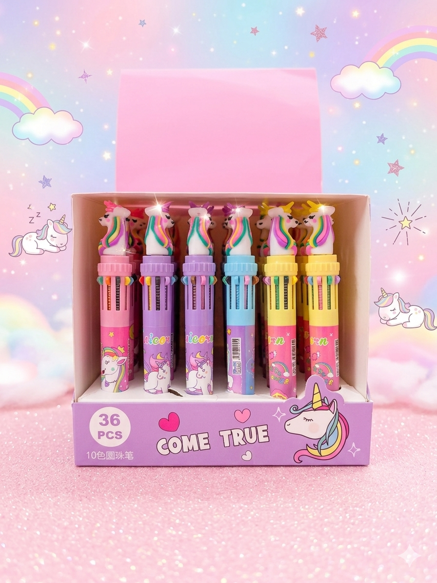 Unicorn 10 in 1 Pen
