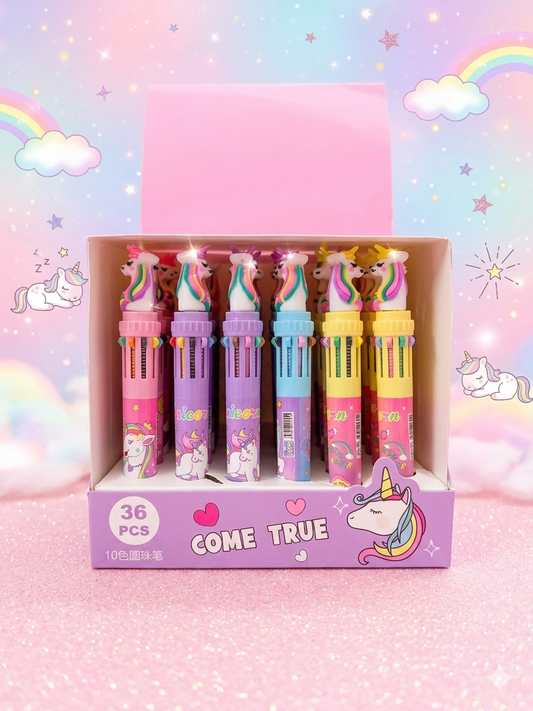 Unicorn 10 in 1 Pen
