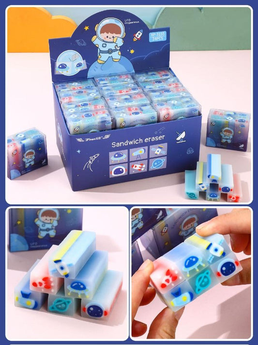 Sandwich Space Eraser