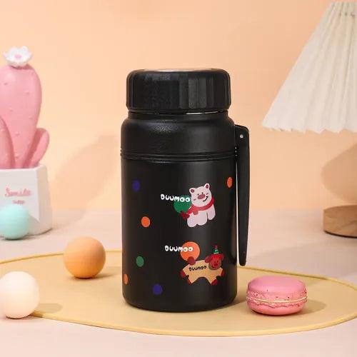 Cute Carry Food Jar