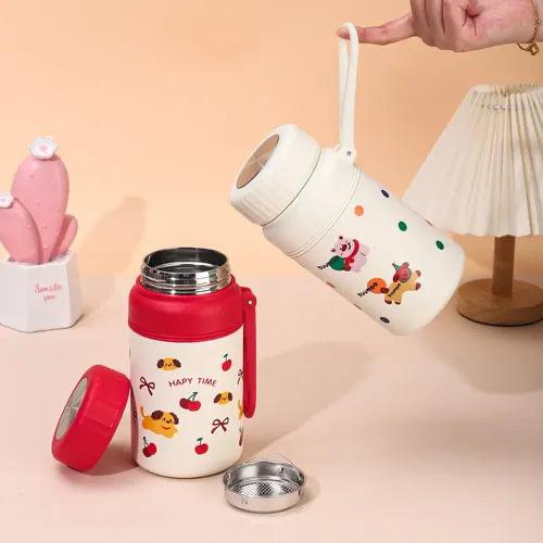 Cute Carry Food Jar