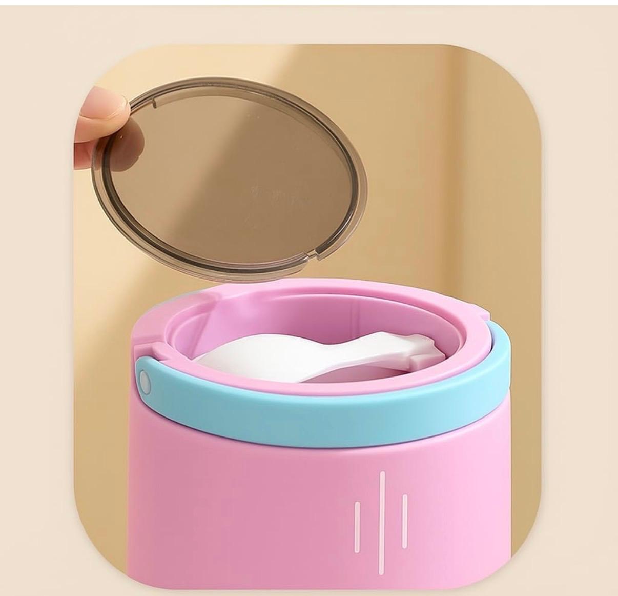 Stainless Steel 3 Layer Lunch Box with Handle & Spoon | Outer Plastic & Inner Steel | Insulation | 900 ML | Portable & Leakproof
