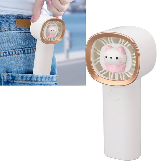 Cute Kitty Mini Hand Fan