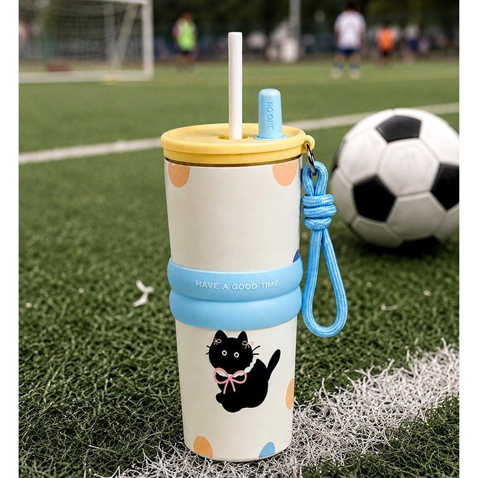 Joyful Straw Tumbler 🌸