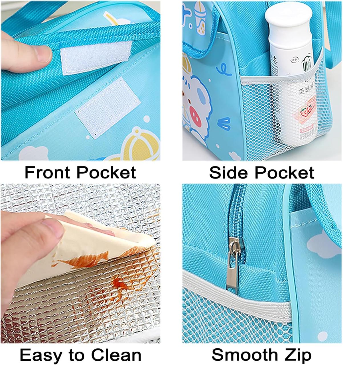 Kawaii Lunch Bag With Cutlery Section