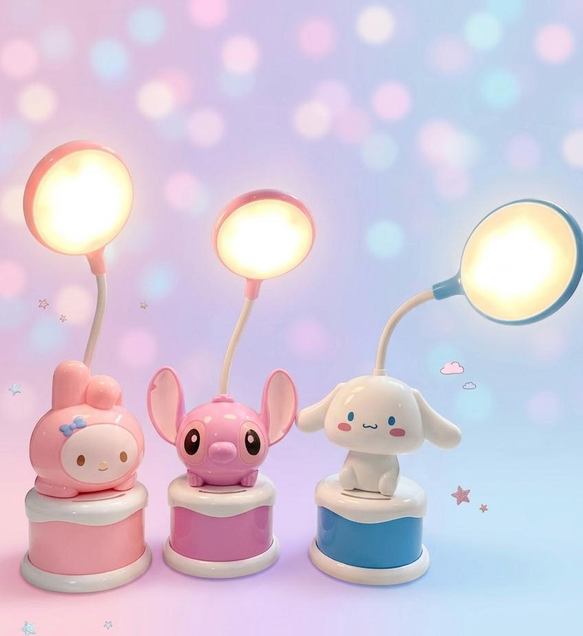 Cute Table Lamp With Coin Box 3 Step Brightness