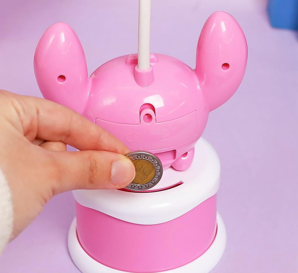 Cute Table Lamp With Coin Box 3 Step Brightness