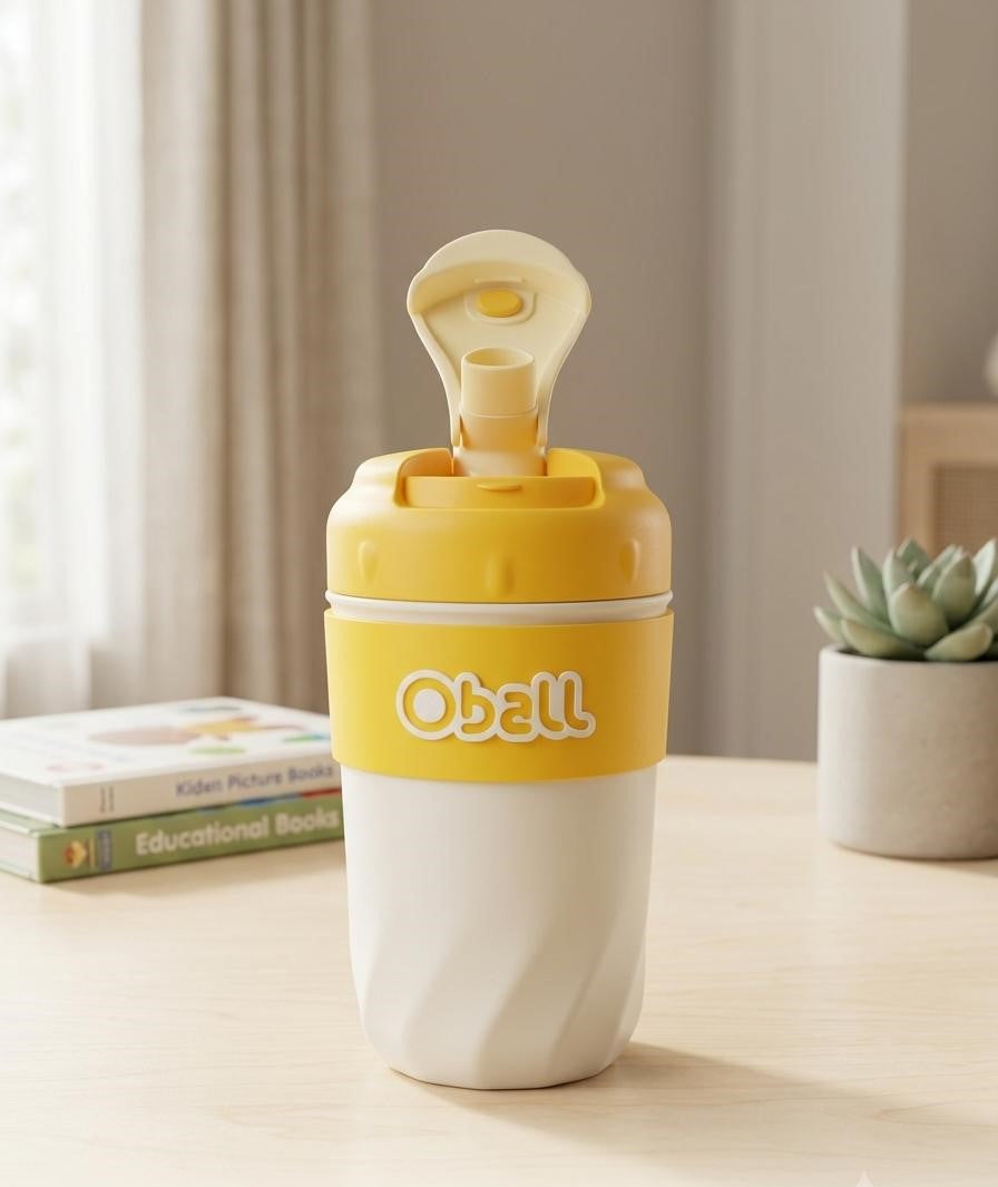 380ML Insulated Straw Coffee Sipper