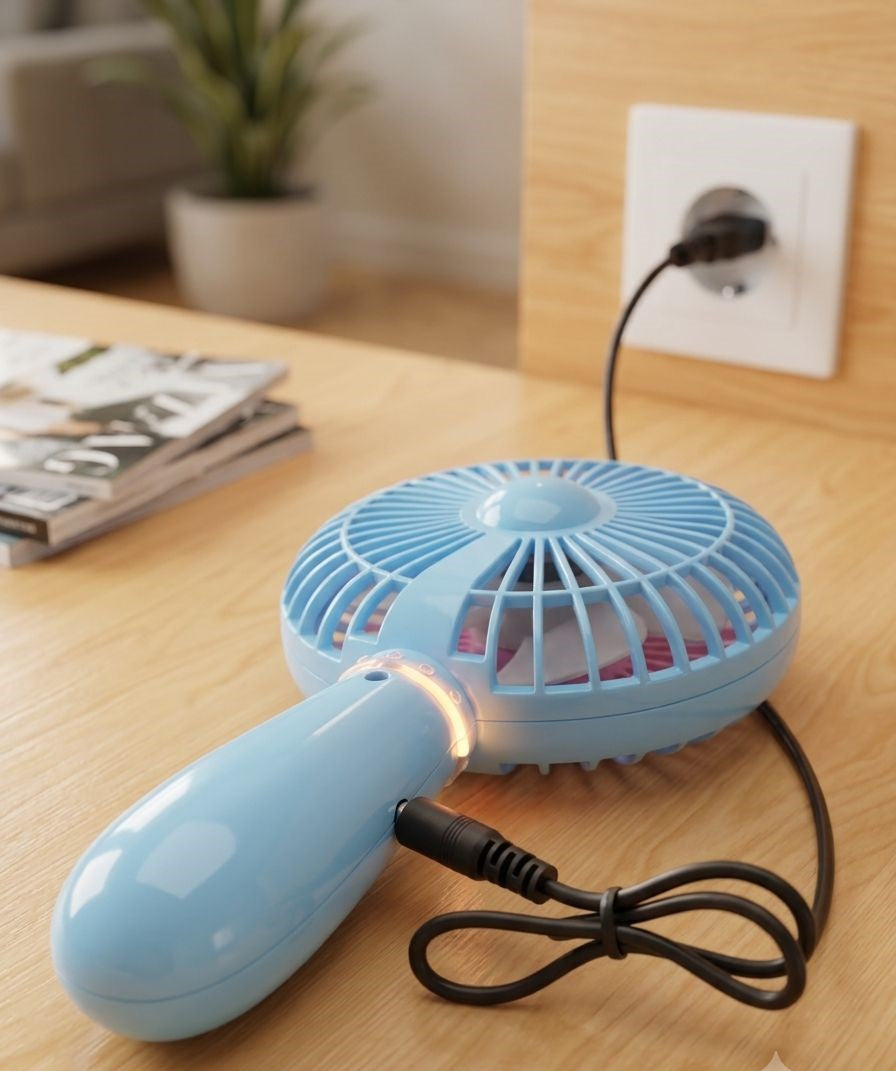 Kitty Theme USB Hand Fan