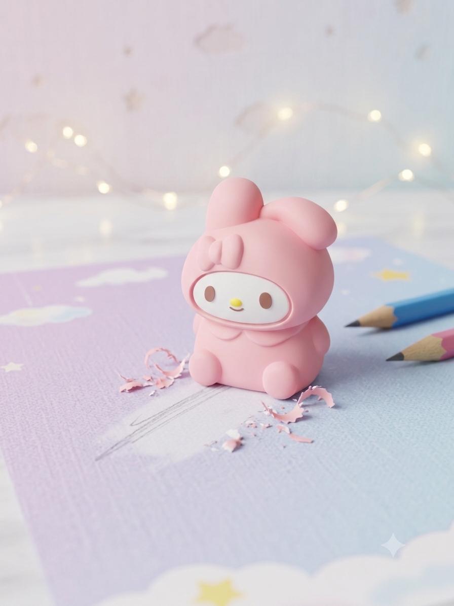 Quirky Eraser Pencil Sharpner