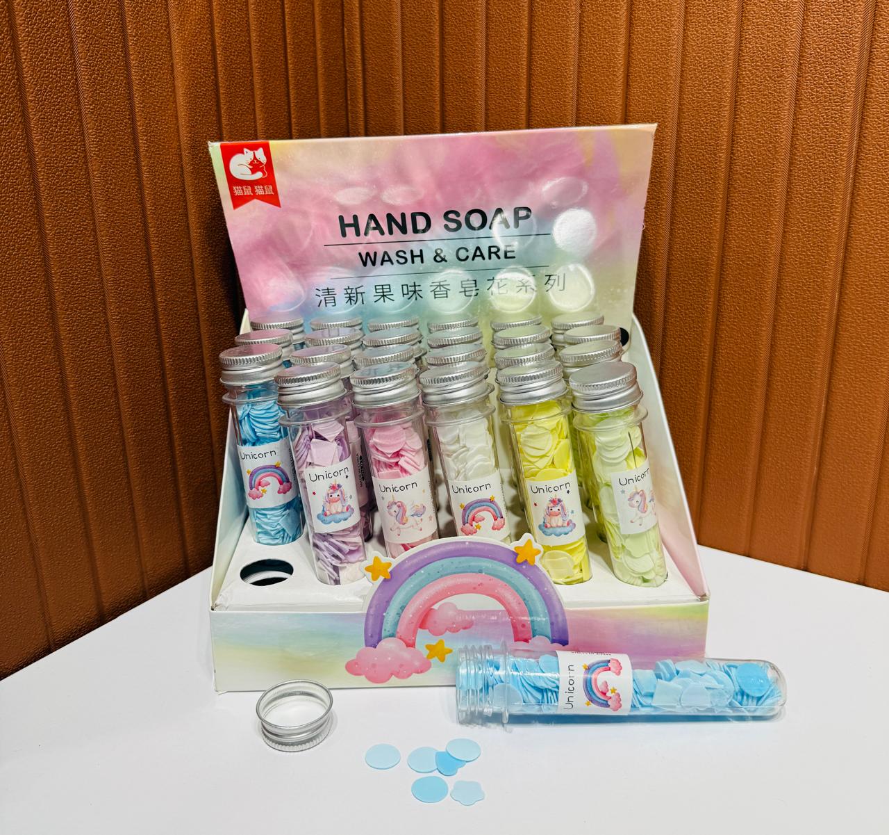 Magic Hand Wash Paper Soap in Tube Shape Bottle