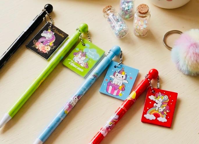 Cute Clutch Pencil With Attached Mini Diary
