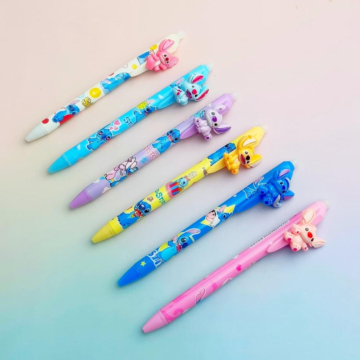 Cute Character Erasable Press Gel Pen